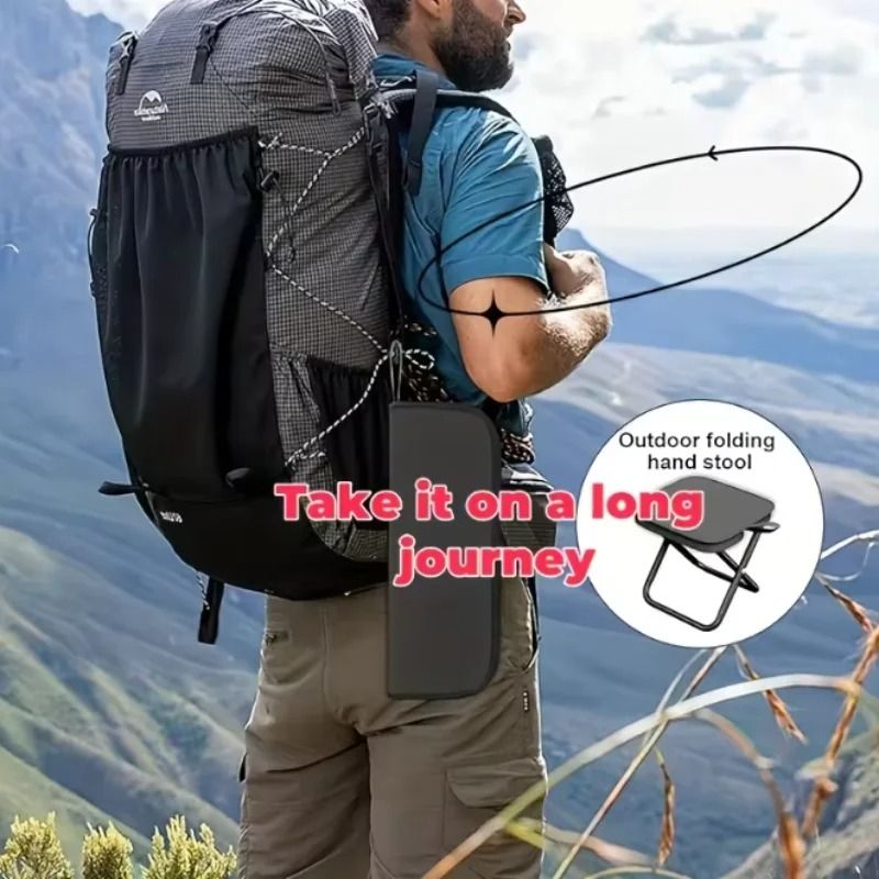 Folding Camping Stool With Compact Storage Bag 2