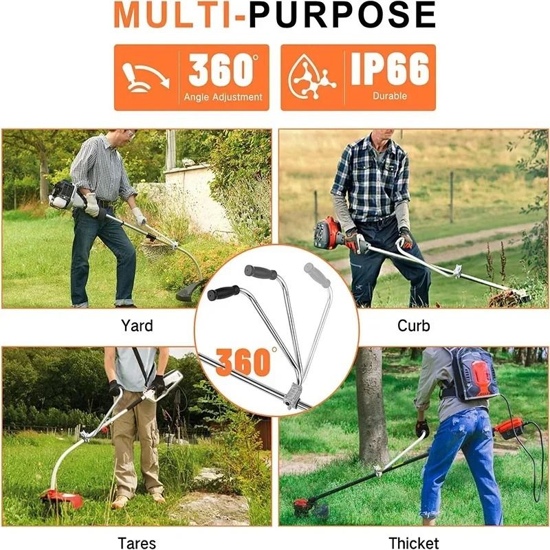 Ergonomic Trimmer Grip For Lawn Care 4