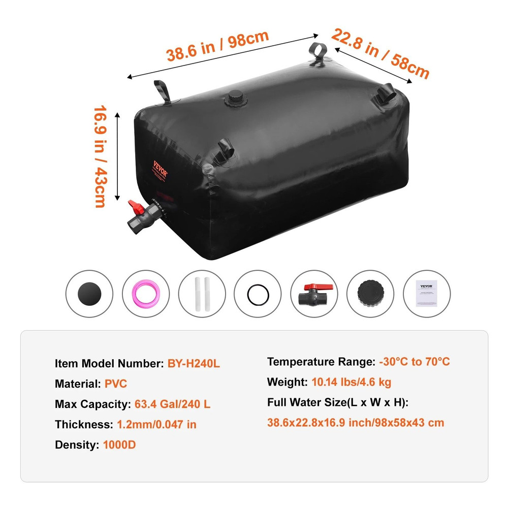 Portable Water Tank Watering System For Gardening 11