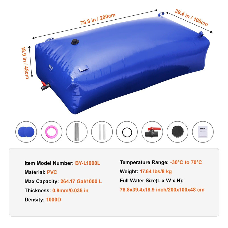 Portable Water Tank Watering System For Gardening 7