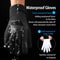 Waterproof Touchscreen Winter Cycling Gloves 2