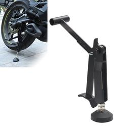 portable swingarm lift frame for motorcycle maintenance