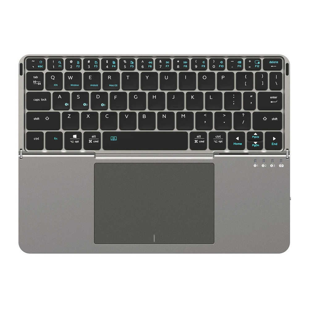 Foldable Bluetooth Keyboard With Touchpad And Stand 6