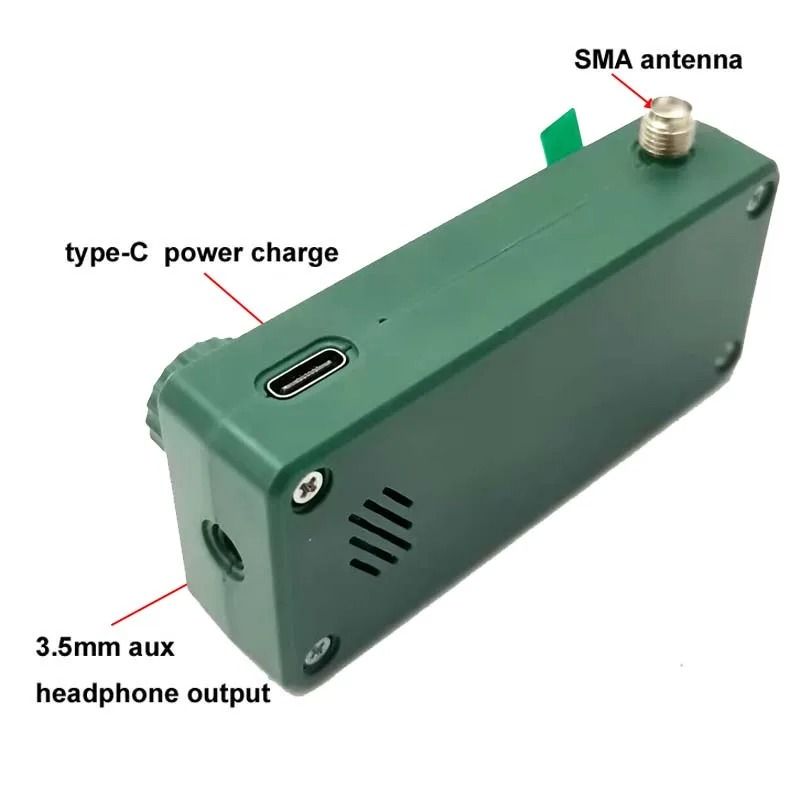 Pocket All Band Radio Receiver With Amplified Audio 3