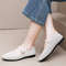 Comfort Knit Pointed Toe Ballet Flats Lightweight Breathable Slip On Loafers For Everyday Wear 3