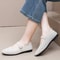 Comfort Knit Pointed Toe Ballet Flats Lightweight Breathable Slip On Loafers For Everyday Wear 3
