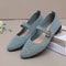Comfort Knit Pointed Toe Ballet Flats Lightweight Breathable Slip On Loafers For Everyday Wear 6