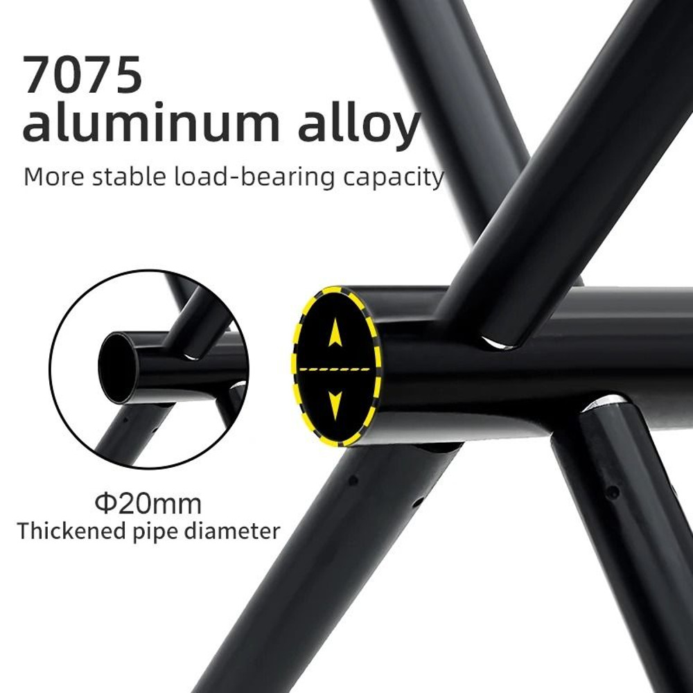 Compact Portable Folding Stool Ultralight Aluminum Alloy Mini Chair For Camping Fishing And Picnics 1