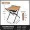 Compact Portable Folding Stool Ultralight Aluminum Alloy Mini Chair For Camping Fishing And Picnics 6