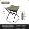 Compact Portable Folding Stool Ultralight Aluminum Alloy Mini Chair For Camping Fishing And Picnics 8