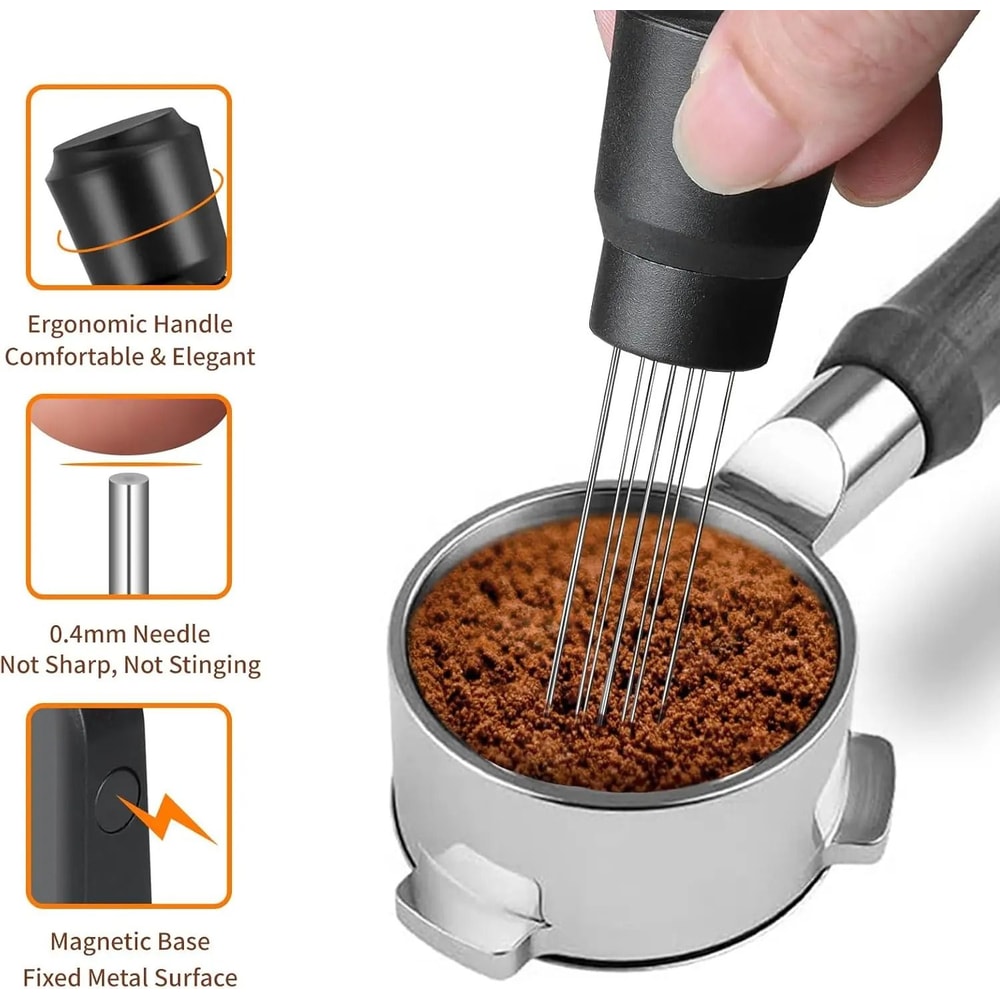 Magnetic Espresso Distribution Tool For Smooth Extraction 3