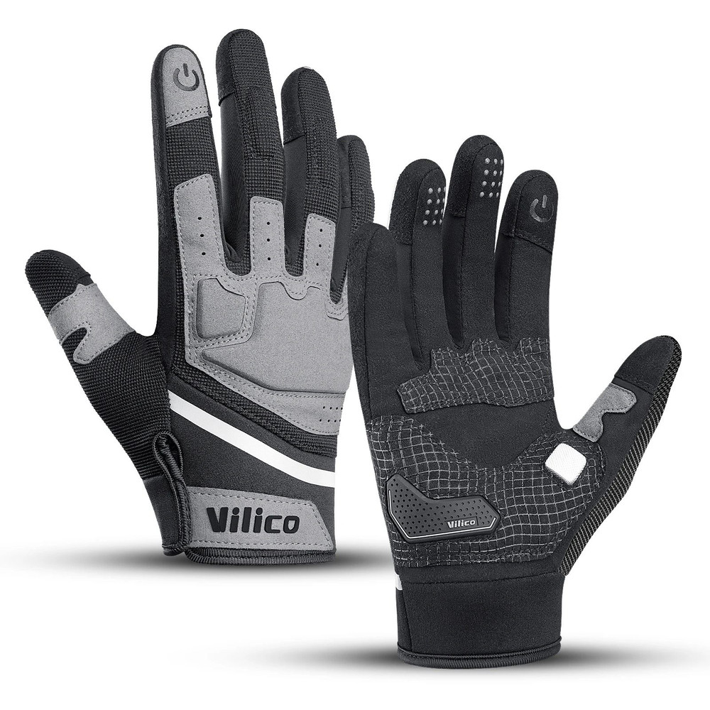 Microfiber Anti Slip Cycling Gloves For Enhanced Grip And Comfort 0