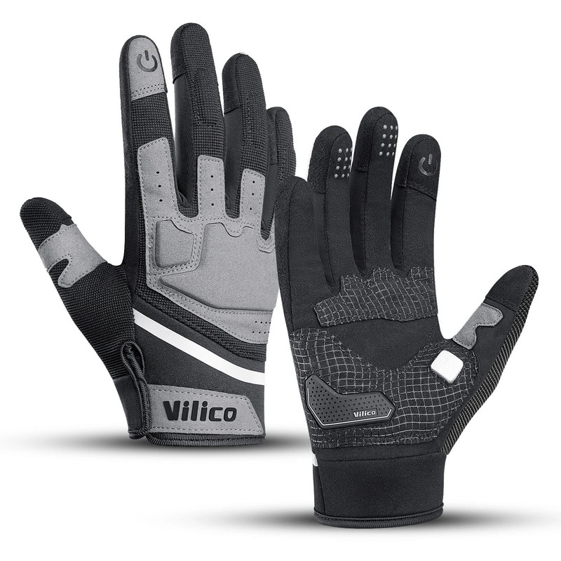 Microfiber Anti Slip Cycling Gloves For Enhanced Grip And Comfort 0