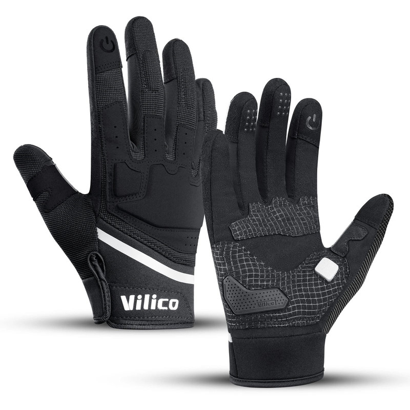 Microfiber Anti Slip Cycling Gloves For Enhanced Grip And Comfort 1