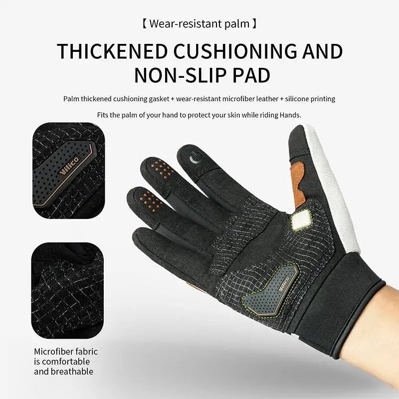 Microfiber Anti Slip Cycling Gloves For Enhanced Grip And Comfort 5