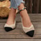 Pointed Knit Flats For Stylish Comfort And Versatile Wear 1