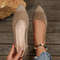 Pointed Knit Flats For Stylish Comfort And Versatile Wear 2