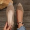 Pointed Knit Flats For Stylish Comfort And Versatile Wear 9