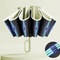 Automatic Reverse Folding Umbrella With Reflective Stripe For Windproof Use 9
