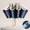 Automatic Reverse Folding Umbrella With Reflective Stripe For Windproof Use 7