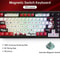 Wired Compact Gaming Keyboard With Magnetic Switches And RGB Lighting 8