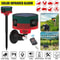Solar Powered Motion Sensor Alarm For Outdoor Security And Animal Deterrence 0