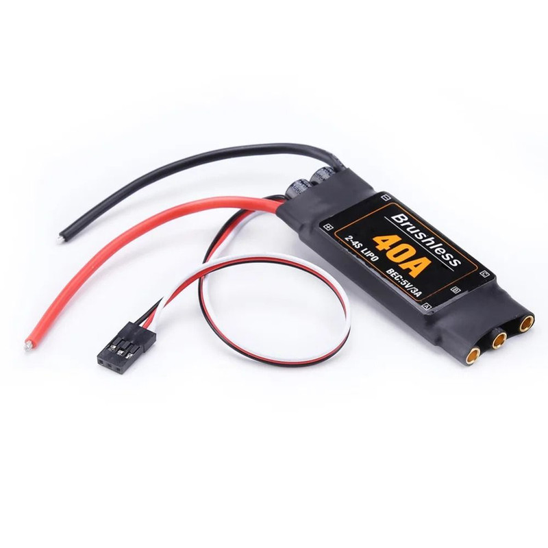 Compact RC Brushless Speed Controller With UBEC 1