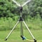 360 Rotary Garden Sprinkler With Telescopic Tripod Support 0