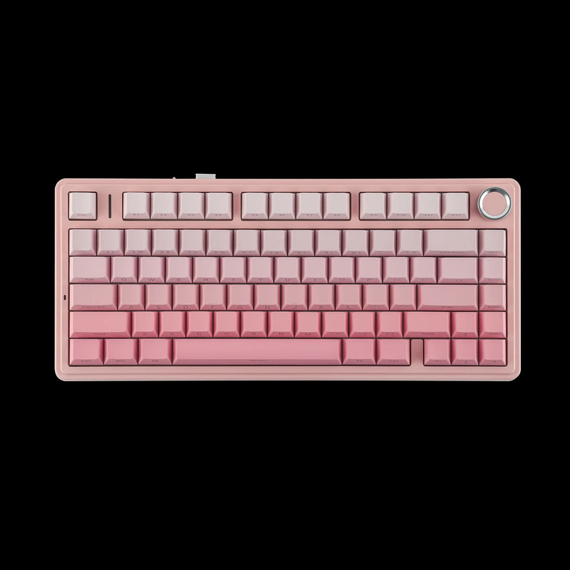 Compact Wireless RGB Keyboard With Gasket Structure And Knob Control 11