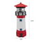 Lighthouse Shape Solar LED Rotating Beacon 6