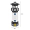 Lighthouse Shape Solar LED Rotating Beacon 7