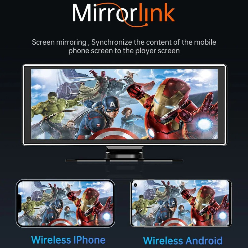 High Definition Car Audio Display Unit With Optional Camera 2