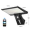 Solar Motion Sensor Flood Wall Light With Three Color Modes 1