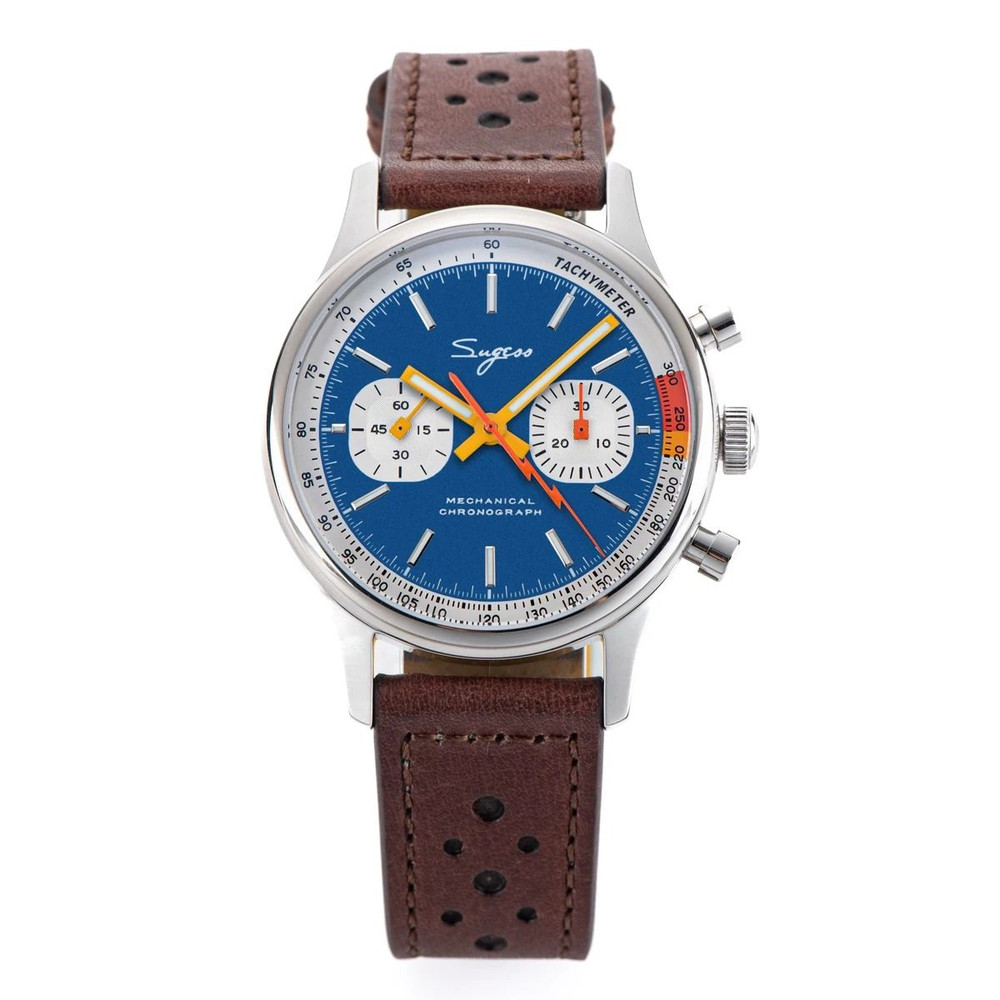 Mechanical Pilot Chronograph Watch 9