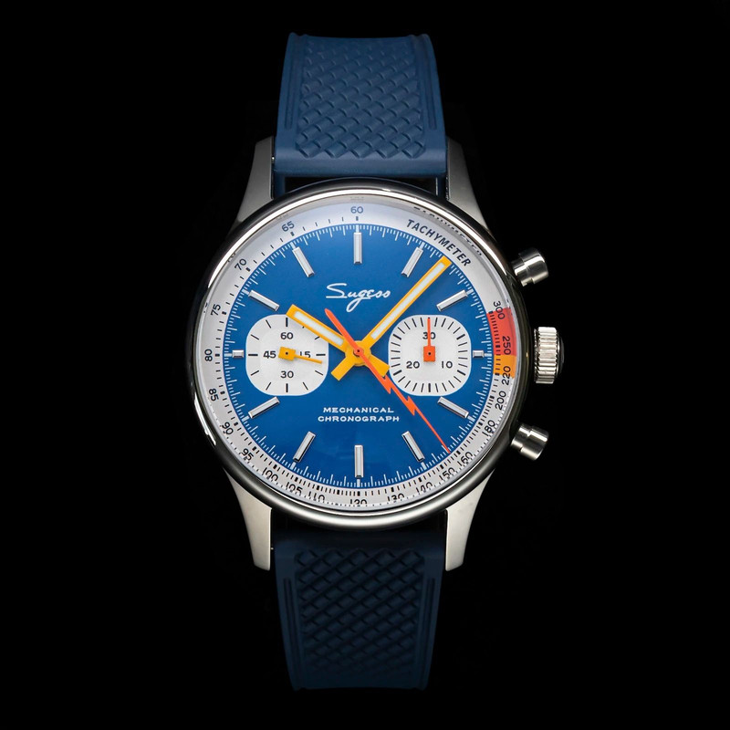 Mechanical Pilot Chronograph Watch 17