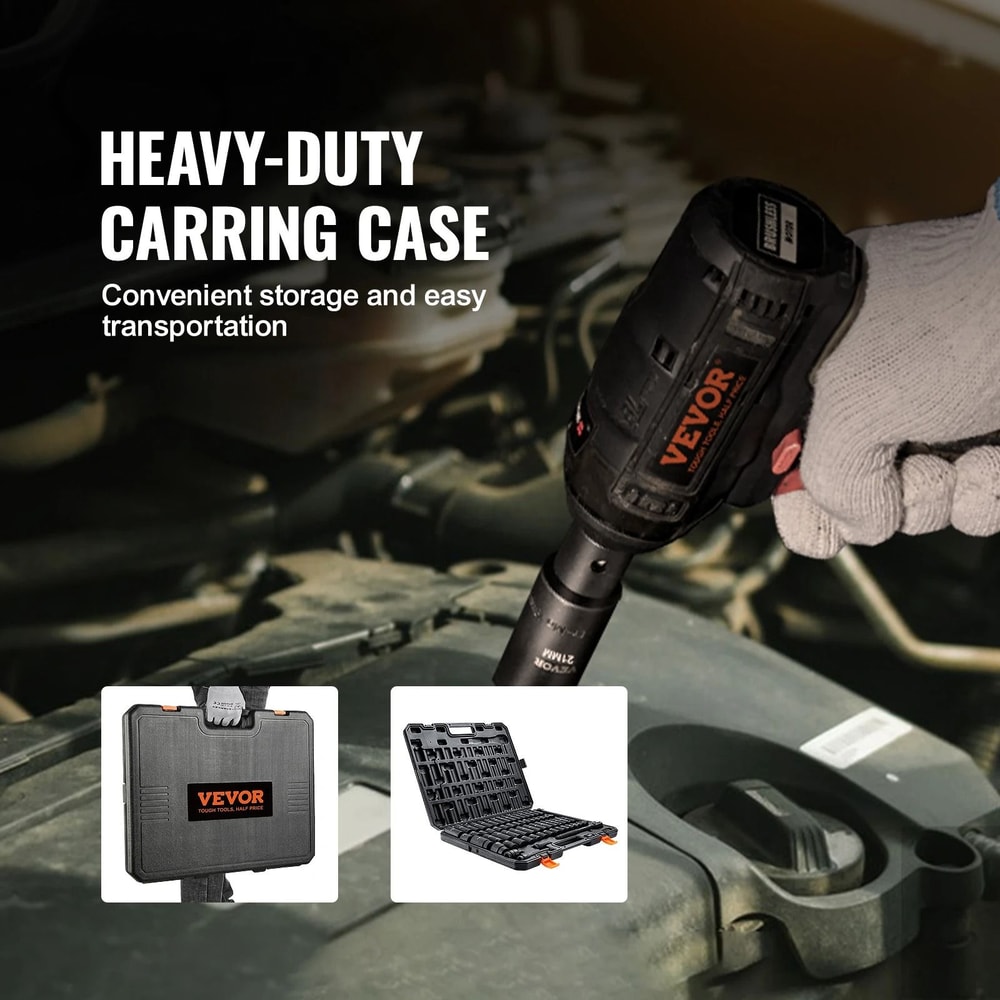 Heavy Duty 6 Point Impact Socket Set For Auto Repair 5