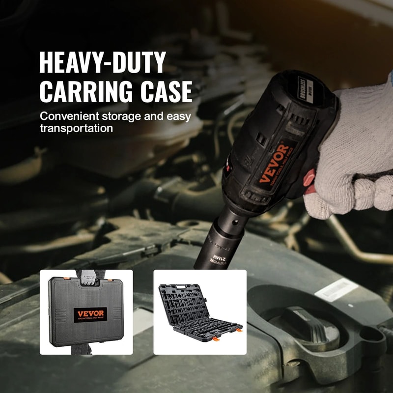 Heavy Duty 6 Point Impact Socket Set For Auto Repair 5