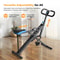 Adjustable Foldable Squat Rowing Trainer 3