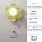 Resin Flower Ceiling And Wall Light 7