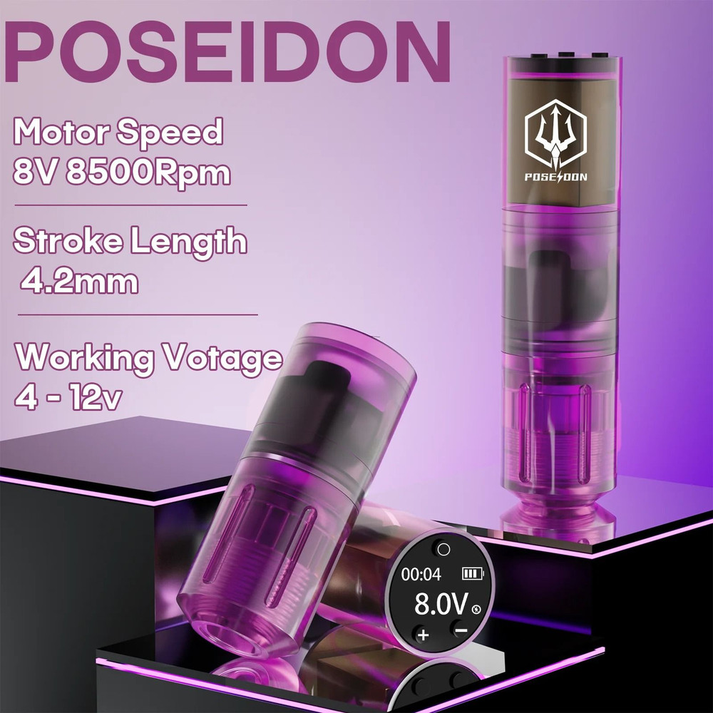 Wireless Tattoo Power Kit For Permanent Makeup 1