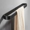 Nail Free Black Aluminum U Pattern Towel Rack 0