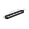 Nail Free Black Aluminum U Pattern Towel Rack 5