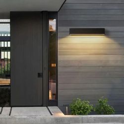 solar led outdoor wall lamp for garden and balcony