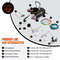 Professional Dual Action Electric Airbrush Kit 5