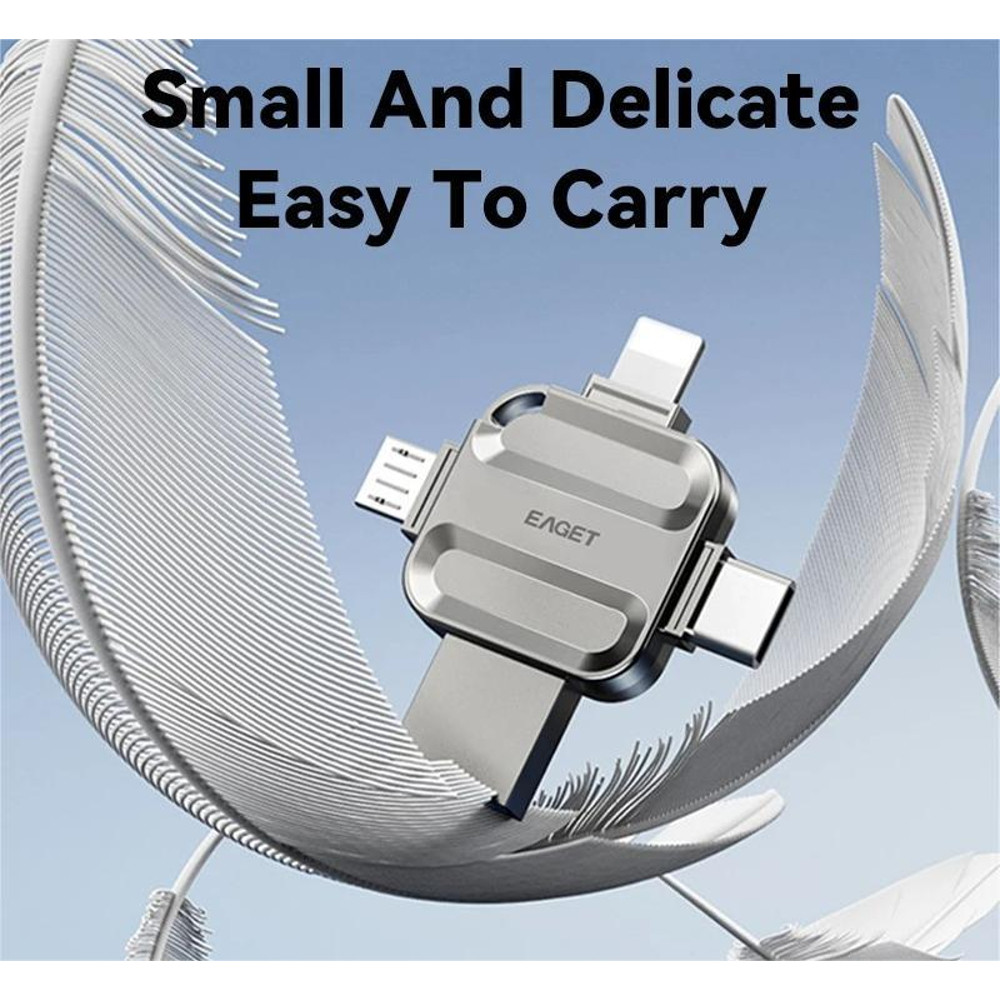 4 In 1 USB Flash Drive With Type C Micro And Lightning Ports 5