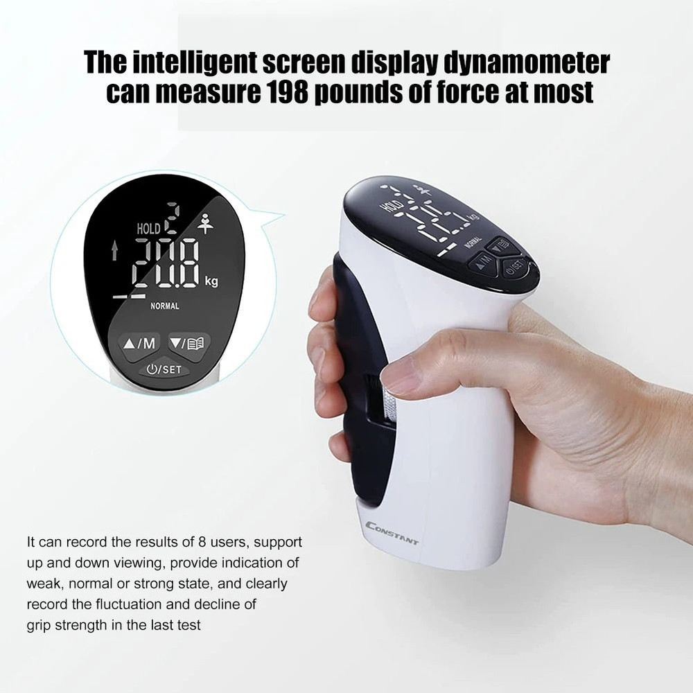 Digital Grip Strength Tester With Optional Hand Expander 0