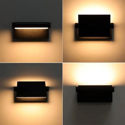 smart 24w outdoor wall lamp with motion sensor