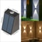 Solar Outdoor Wall Lamp With Up And Down Glow 10