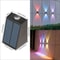 Solar Outdoor Wall Lamp With Up And Down Glow 7
