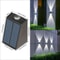 Solar Outdoor Wall Lamp With Up And Down Glow 8